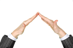 hand, hands, cottage, house, the roof of the, gesture, business, on a white background, white background, hands, hands, cottage, cottage, cottage, house, gesture, business, business, business, business, business